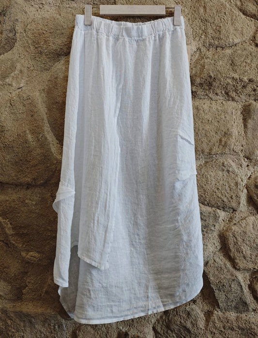 100% Italian Linen Skirt