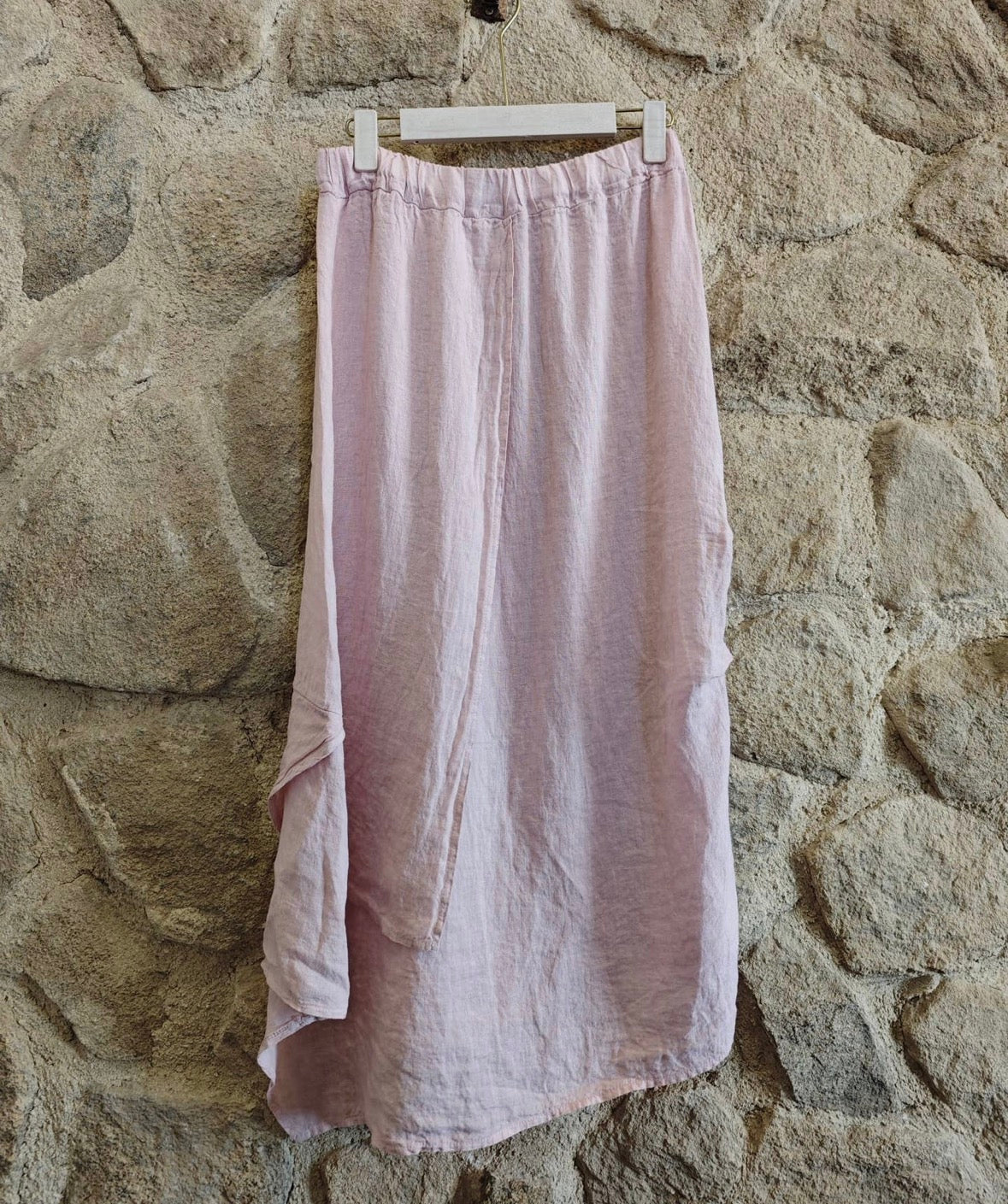 100% Italian Linen Skirt