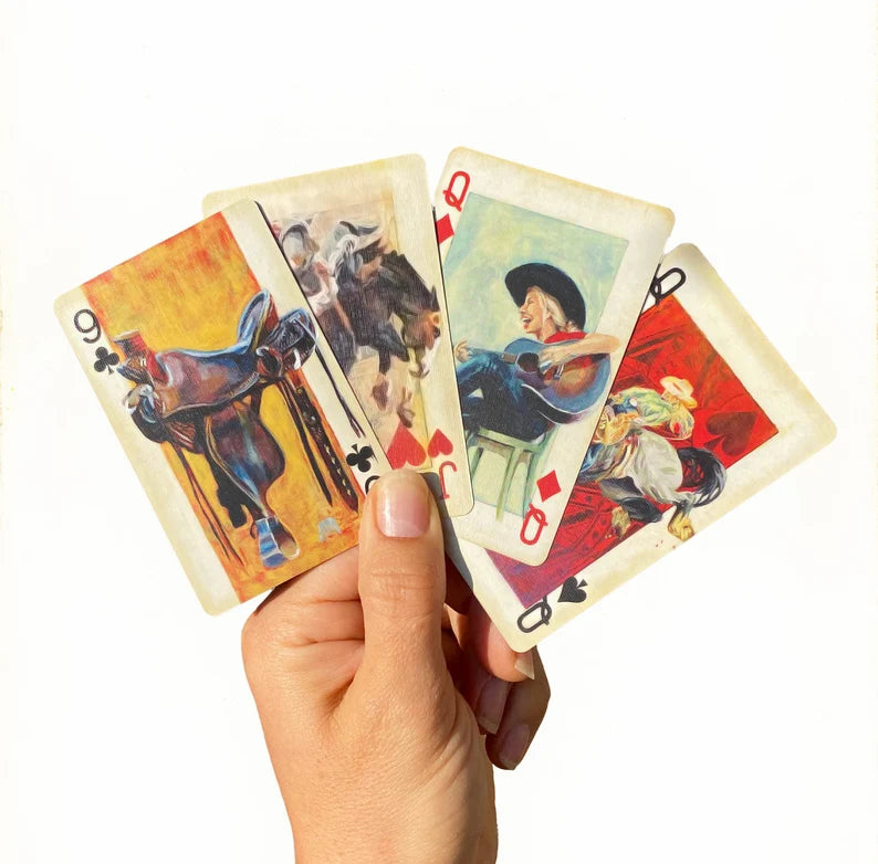 Fine Art Playing Cards - Custom Hat