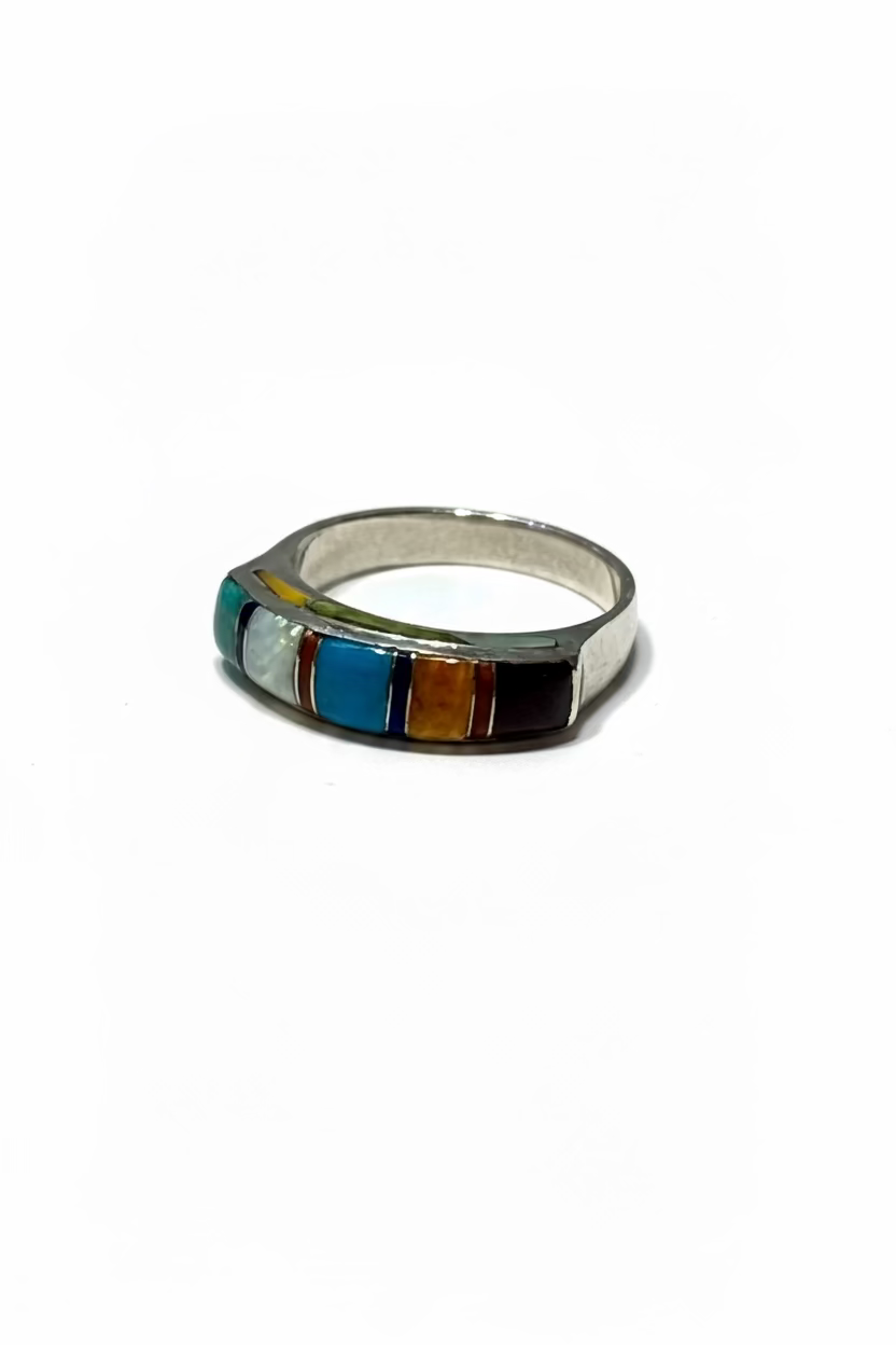 Vintage Gemstone and Sterling Silver Ring