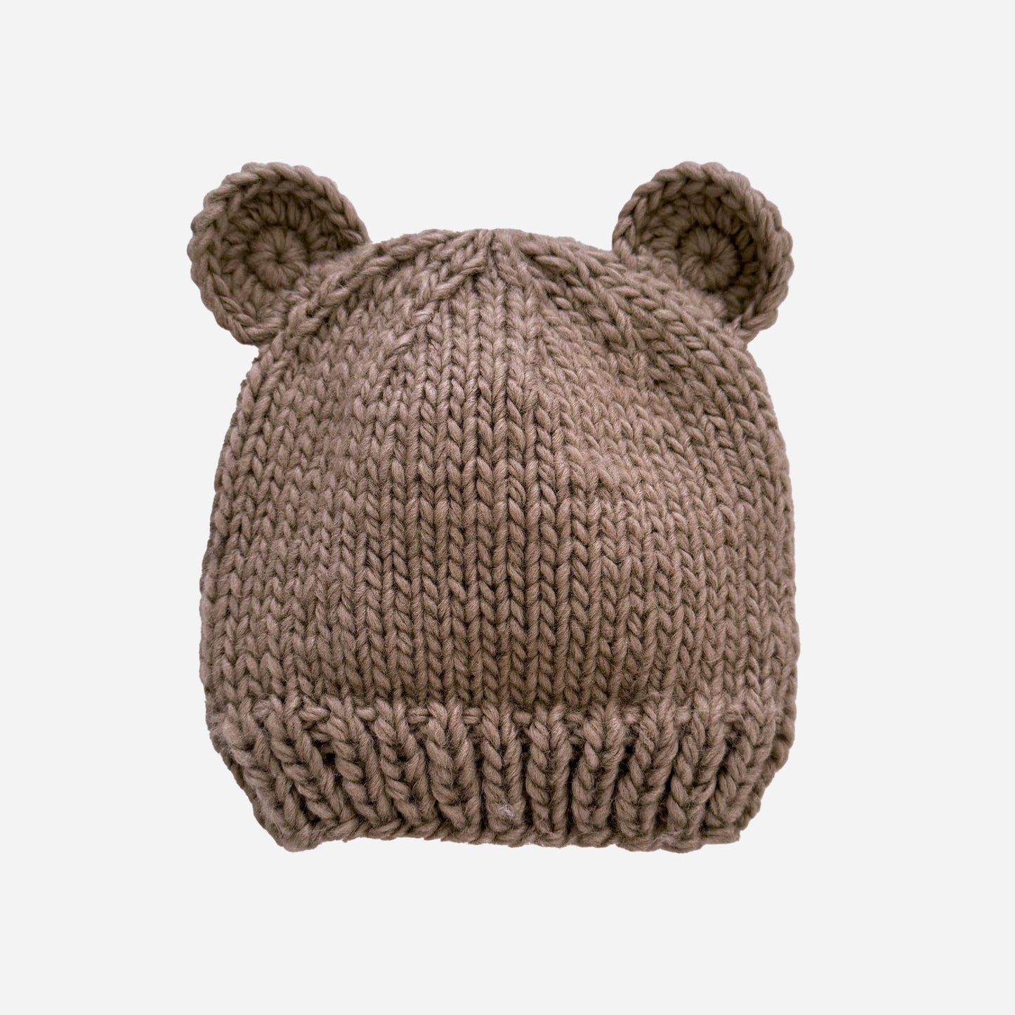 Knitted Toddler Bear Hat