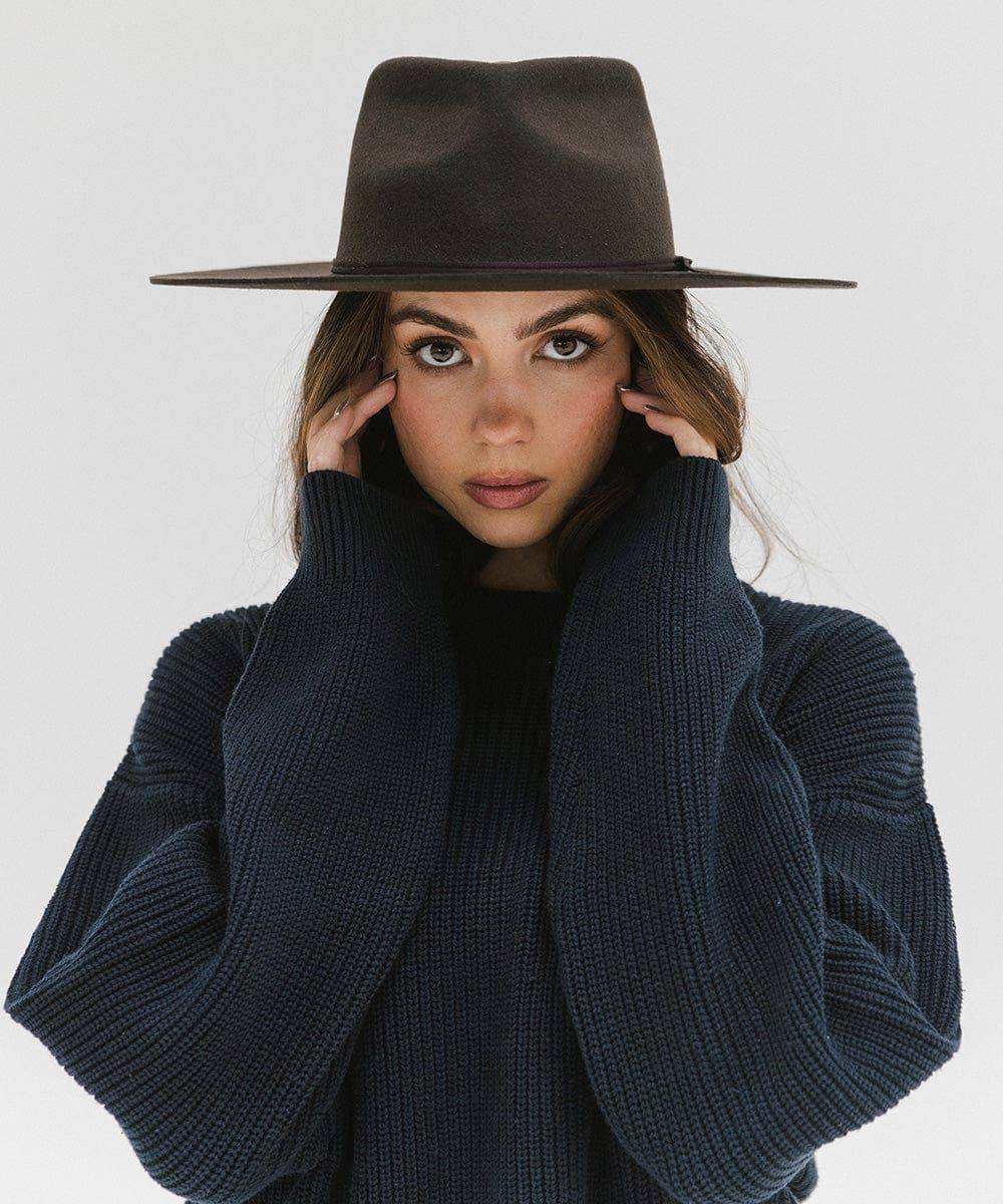 Emery Teardrop Fedora - SAUVAGE ZSA™