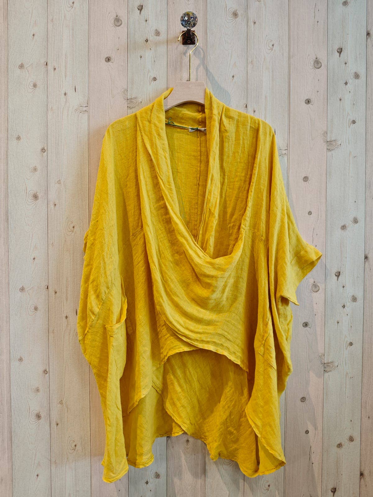 Bohemian Linen Blouse & Oversized Coverup