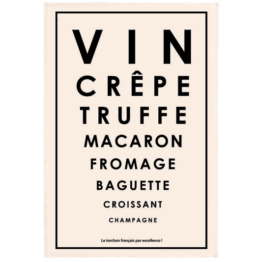 French Specialities Tea Towel - SAUVAGE ZSA™