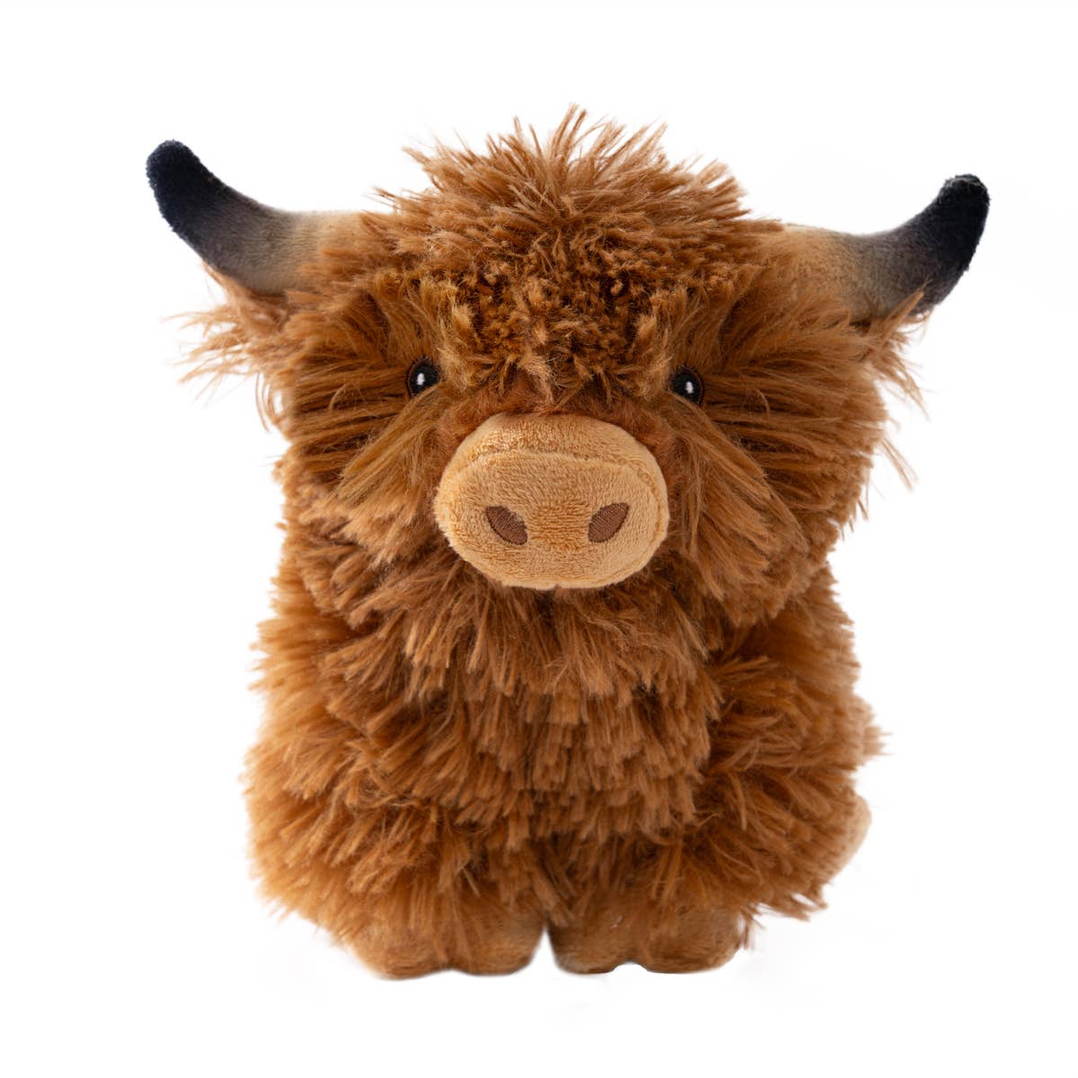 Highland Cow Squeaker Dog Toy