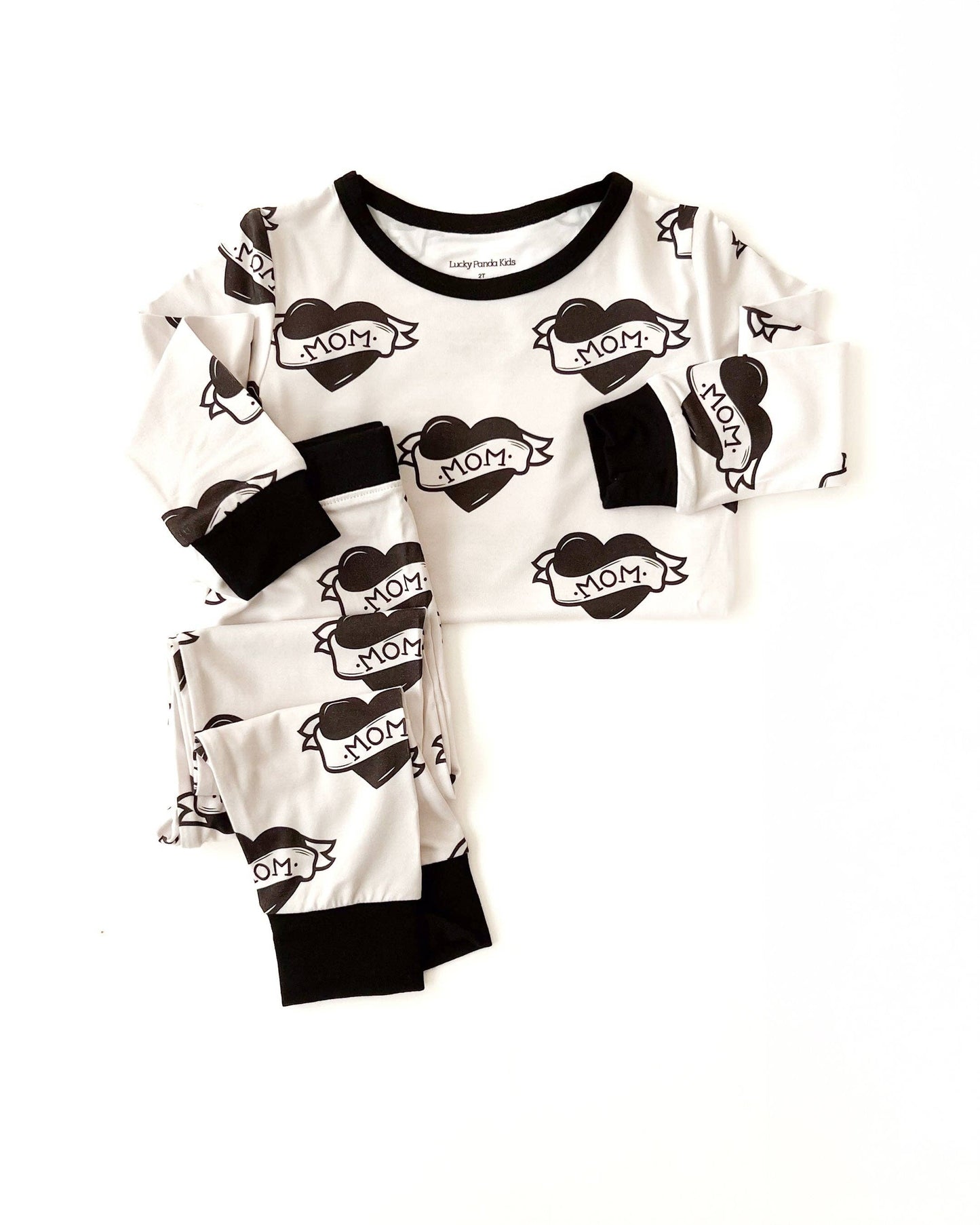 Bamboo Pajamas - Girls & Boys Pajamas & Lounge Set - Mom Tattoo