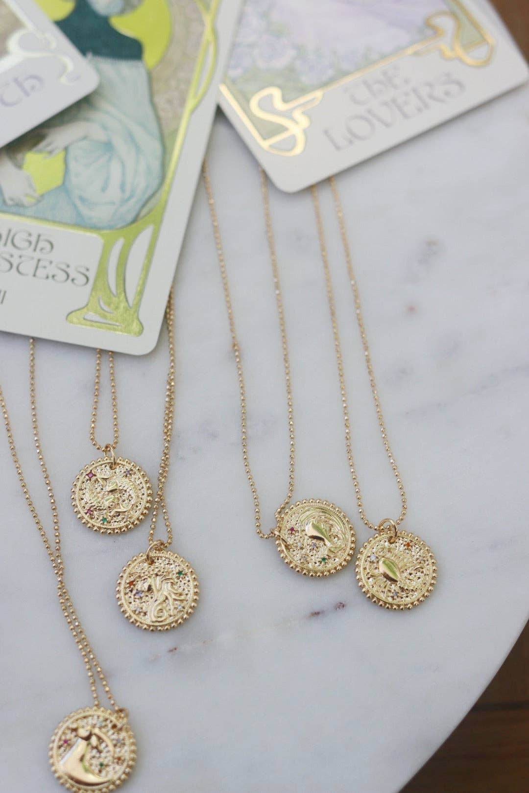 Virgo The Caregiver Zodiac Necklace - SAUVAGE ZSA™
