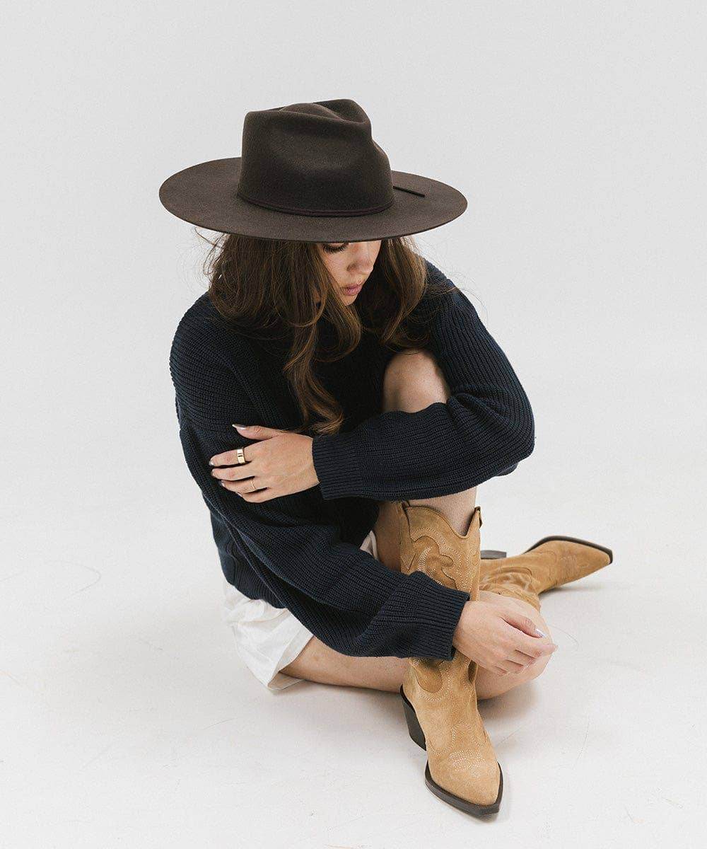 Emery Teardrop Fedora - SAUVAGE ZSA™