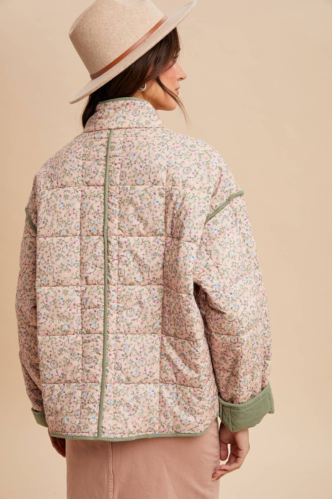 Quilted Cotton Puffer Jacket