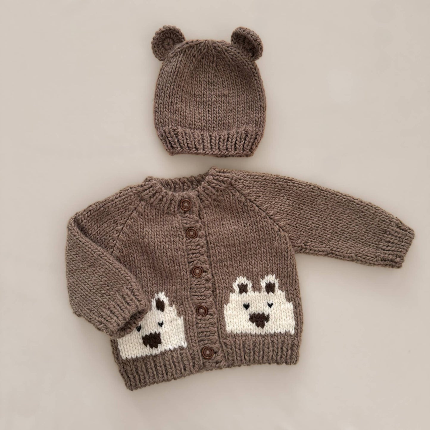 Organic Cotton Bear Hat - Baby & Kid Accessories - Perfect Kids Gift