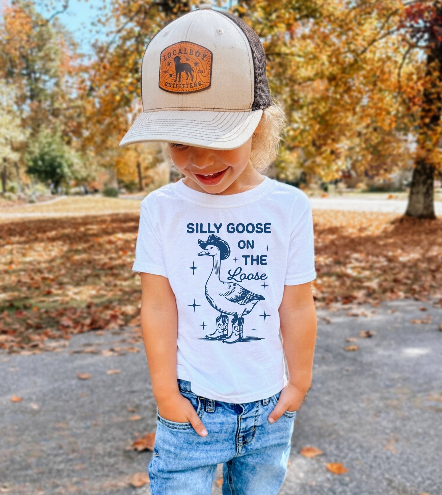Silly Goose on the Loose Kid's Tee