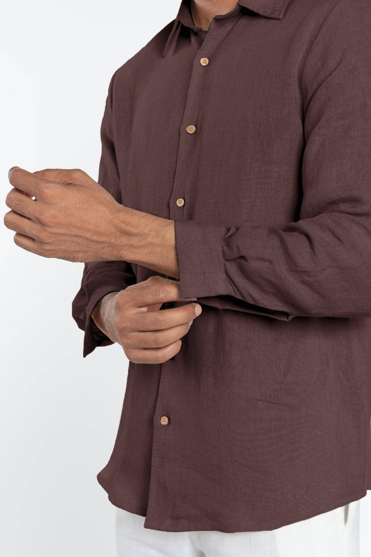 Linen Collared Shirt