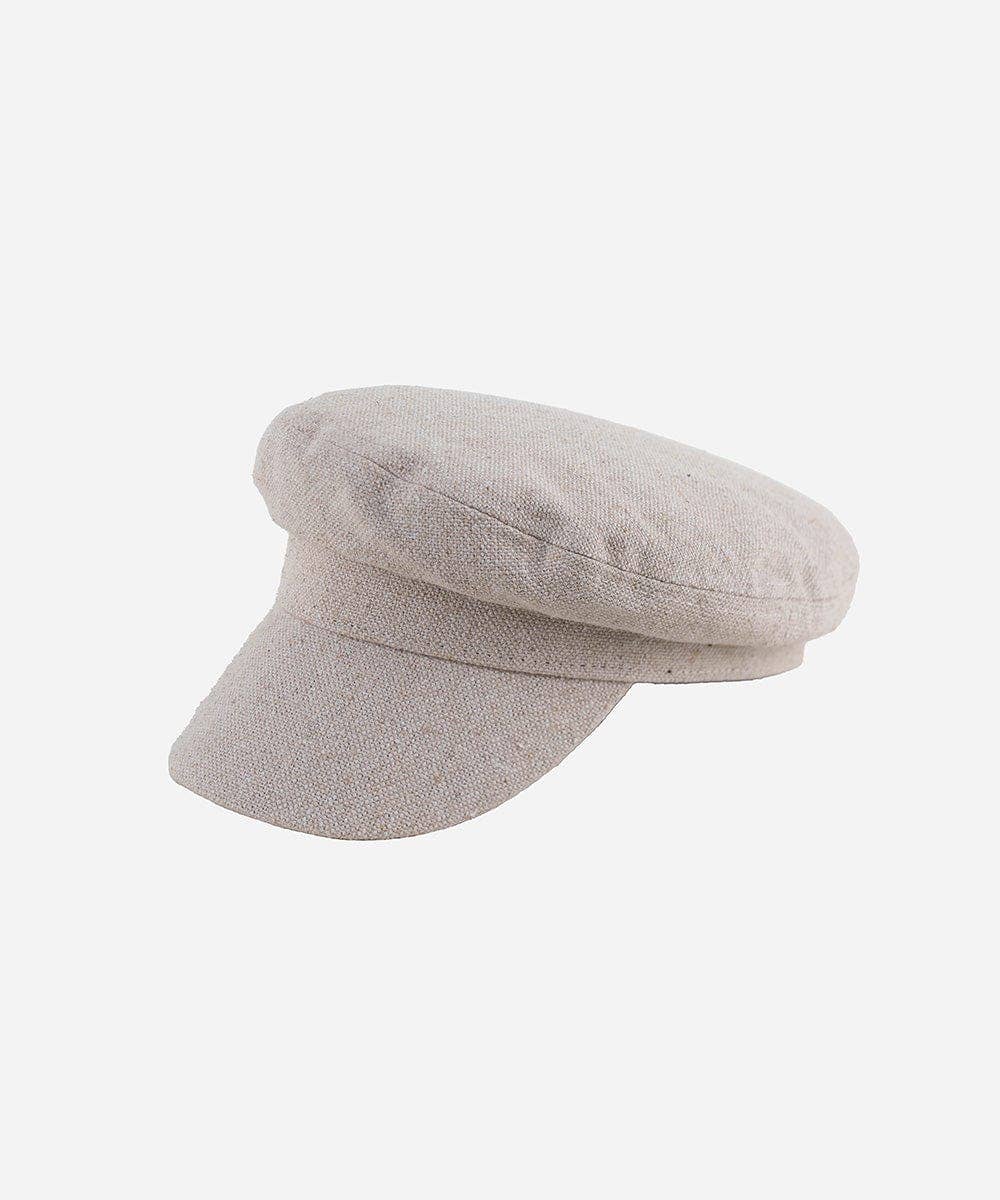 Linen Newsboy Cap by GiGi Pip