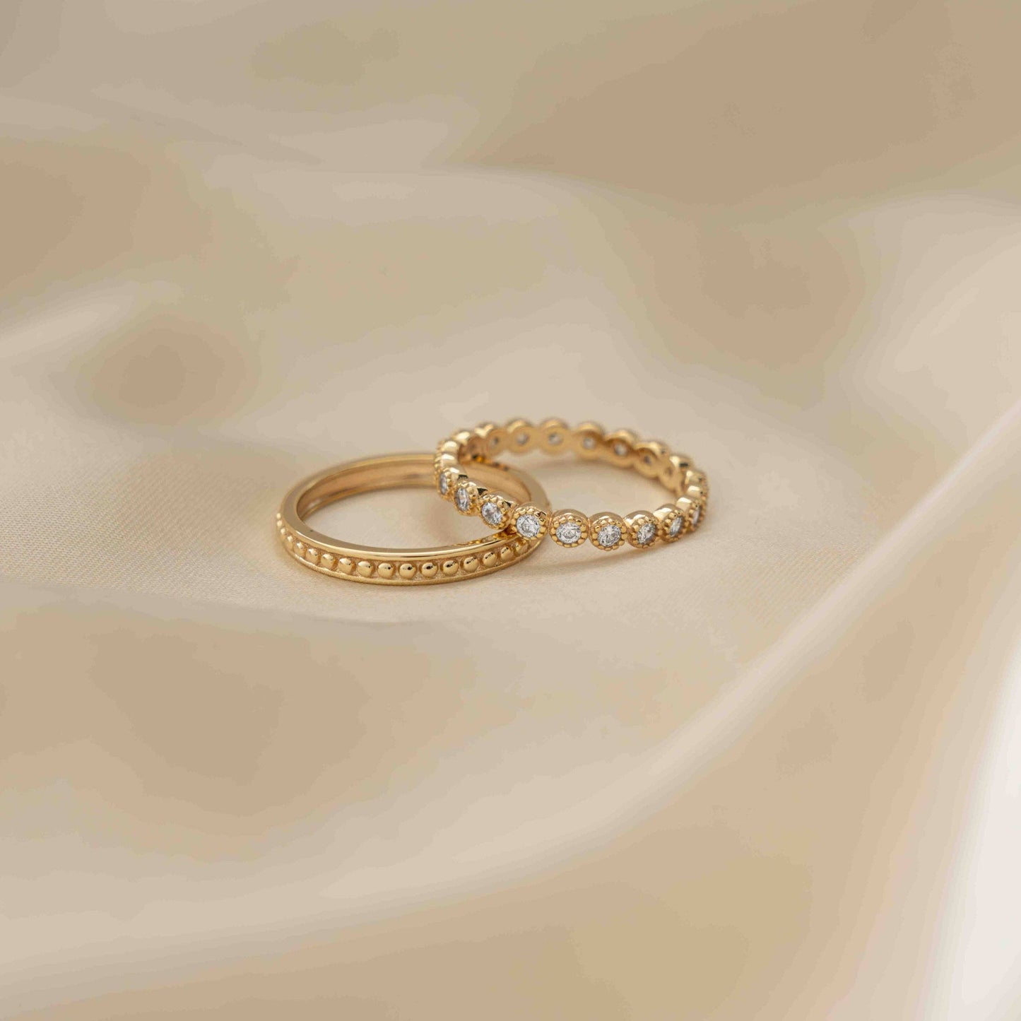 Stacking Sterling Silver Ring Set