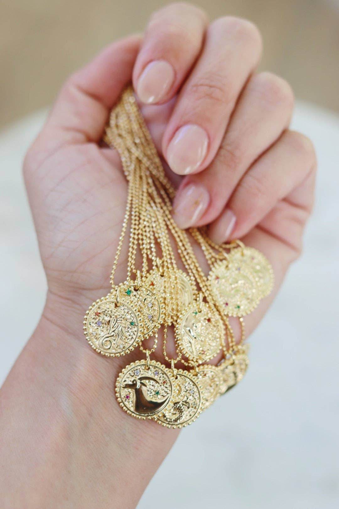 Virgo The Caregiver Zodiac Necklace - SAUVAGE ZSA™