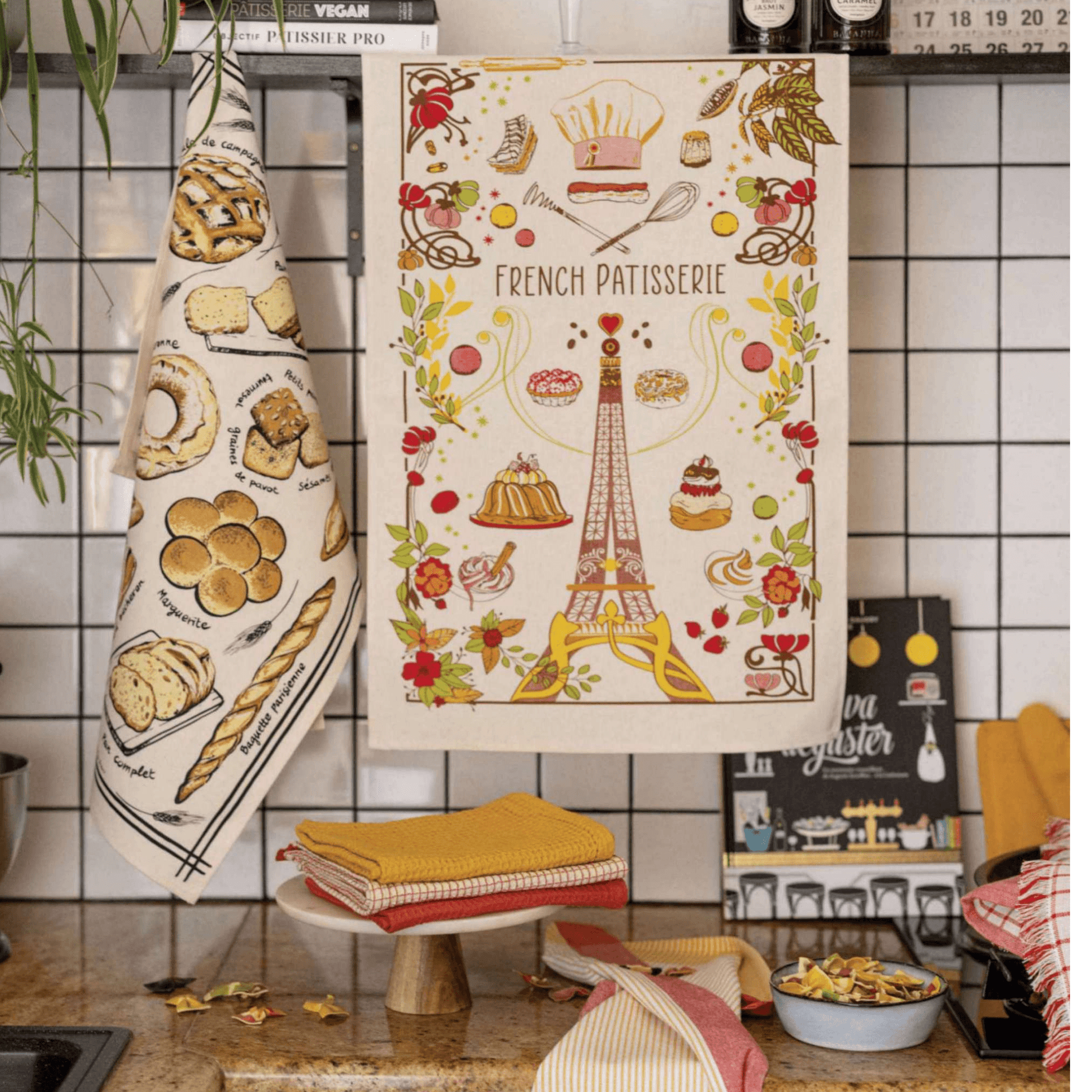 French Patisserie Tea Towel - SAUVAGE ZSA™