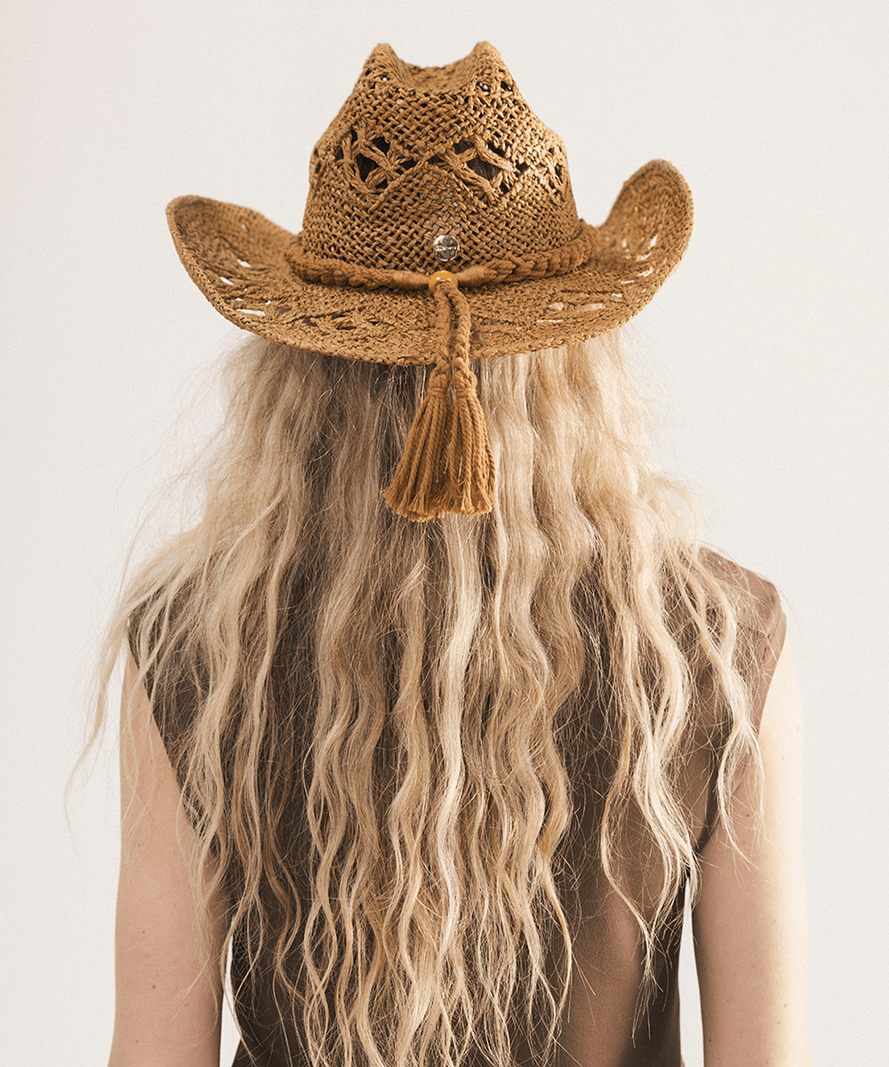 Remy Vented Straw Cowboy Hat by GiGi Pip