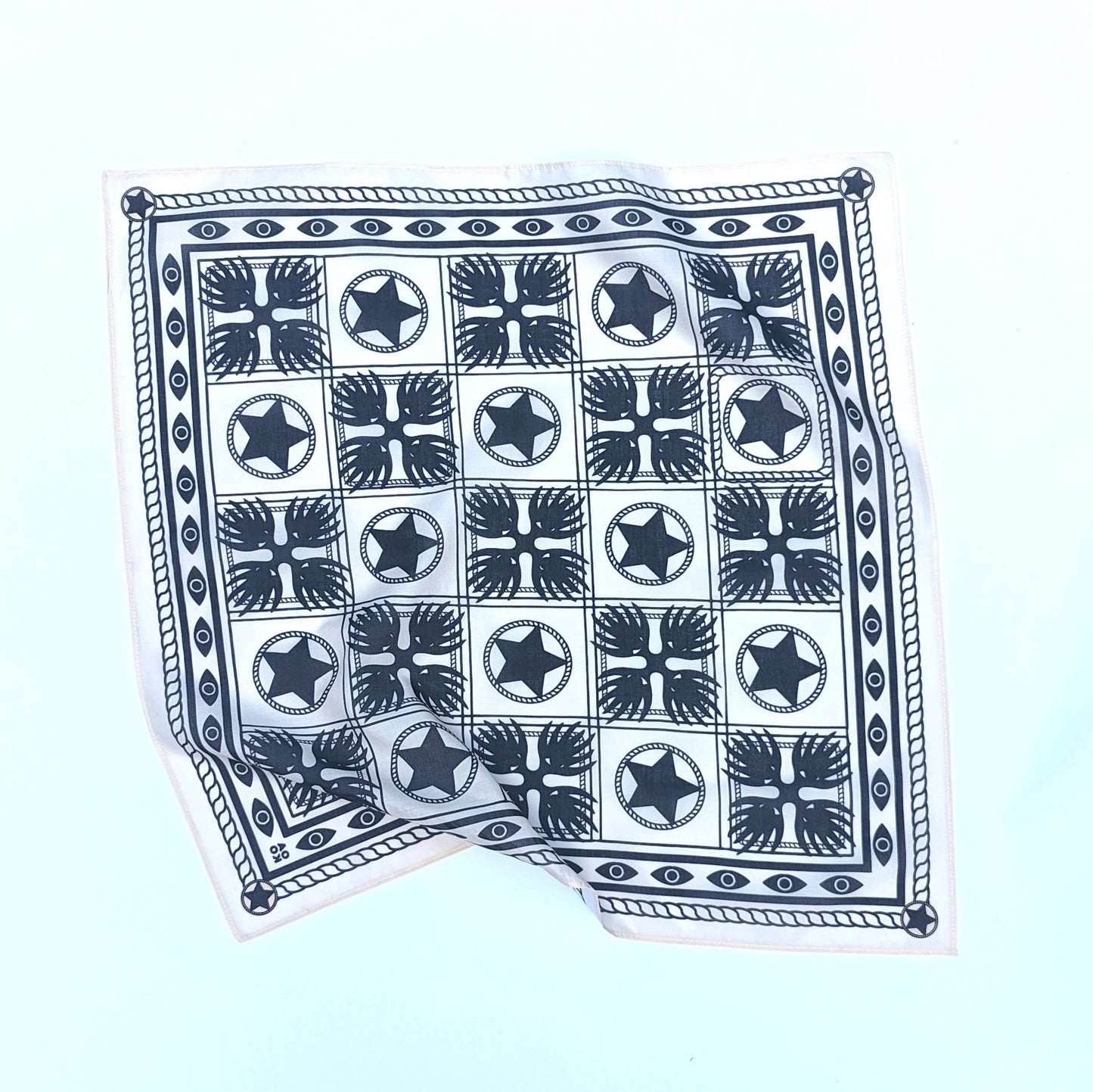 100% Cotton Bandana - Black Star Lines