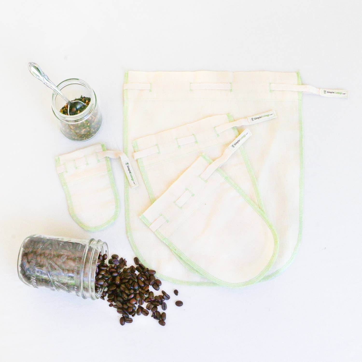 Organic Cotton Tea Straining Bag - SAUVAGE ZSA™