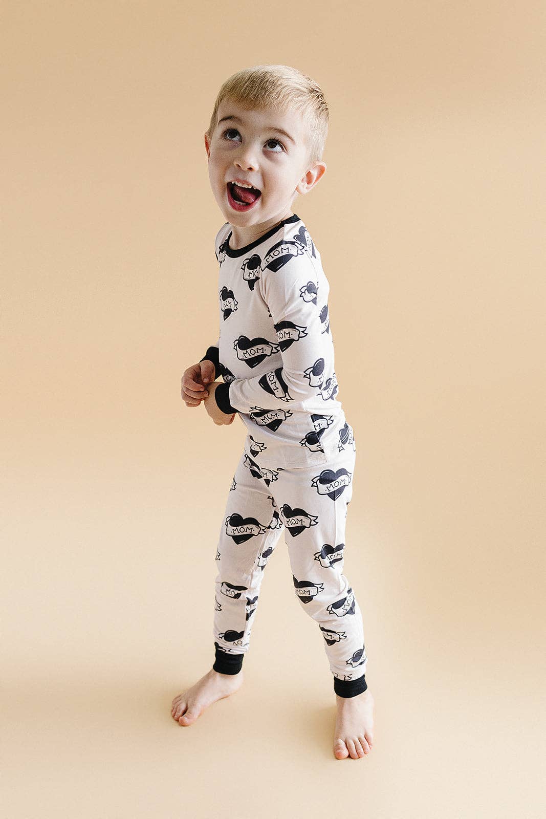 Bamboo Pajamas - Girls & Boys Pajamas & Lounge Set - Mom Tattoo