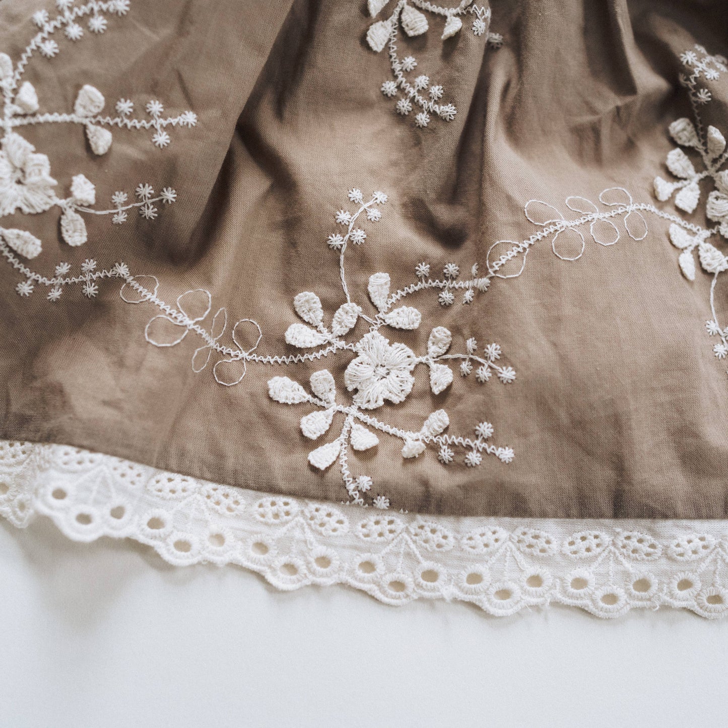 Embroidered Front Tie Cardigan - Child