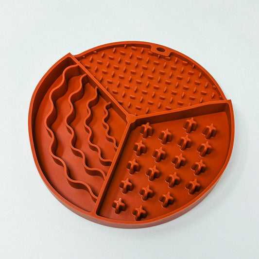 Making Waves Grub Mat | Dog Enrichment Slow Feed Lick Bowl
