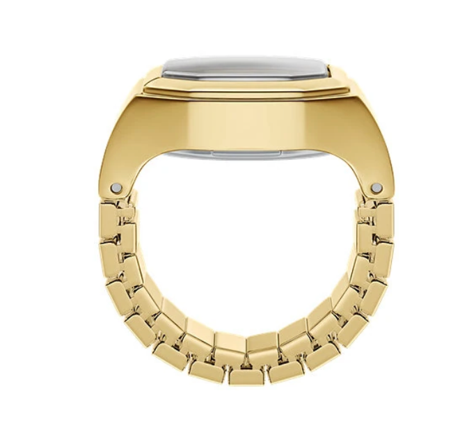 Pascal Watch Ring- Timeless Quartz Stretch Ring with Gift Box 