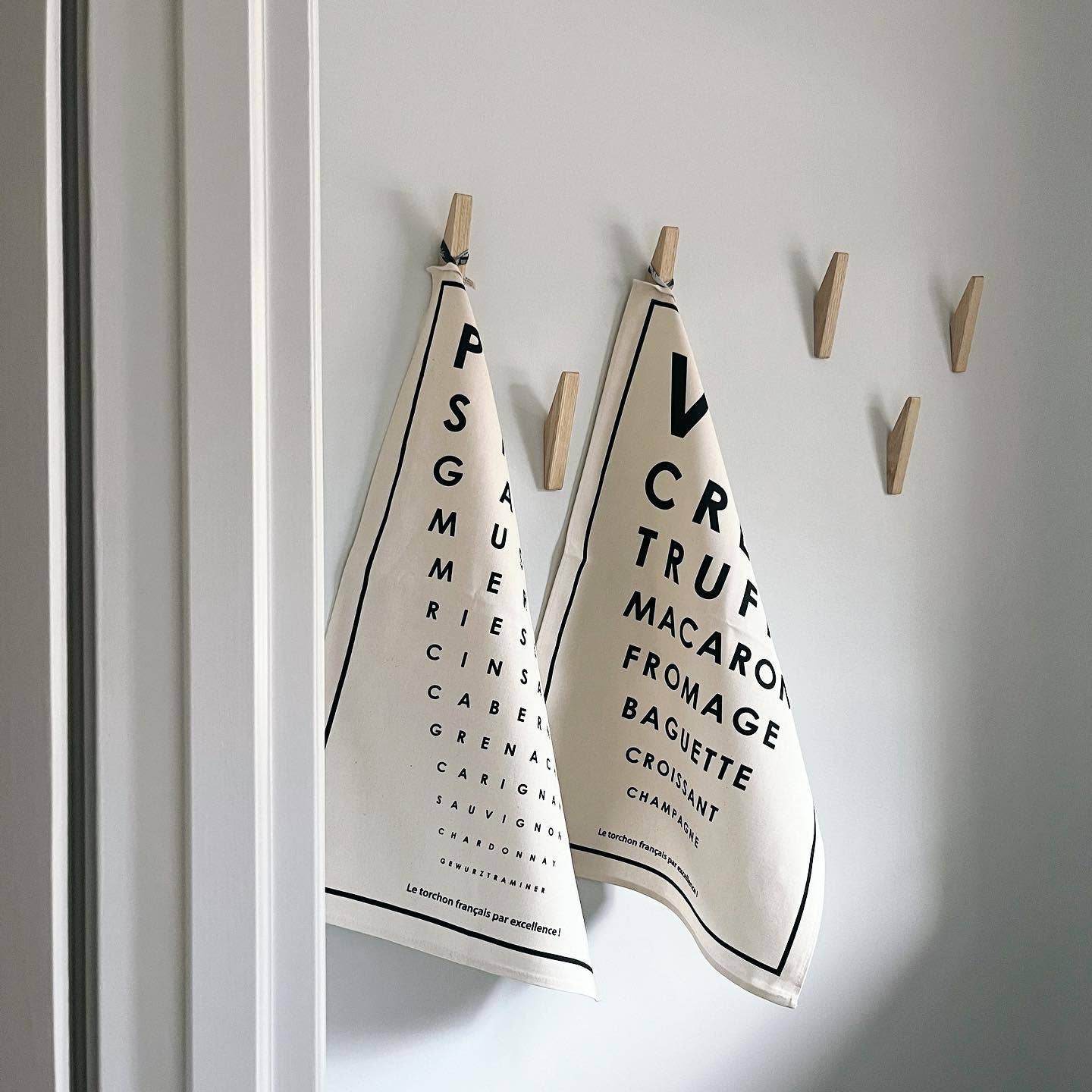 French Grape Variety Tea Towel - SAUVAGE ZSA™