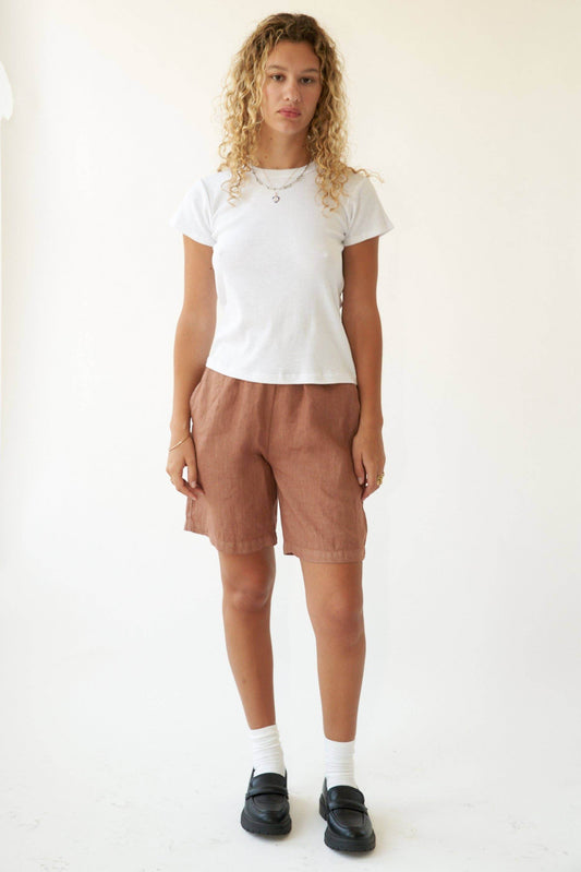 Washed Linen Short - SAUVAGE ZSA™