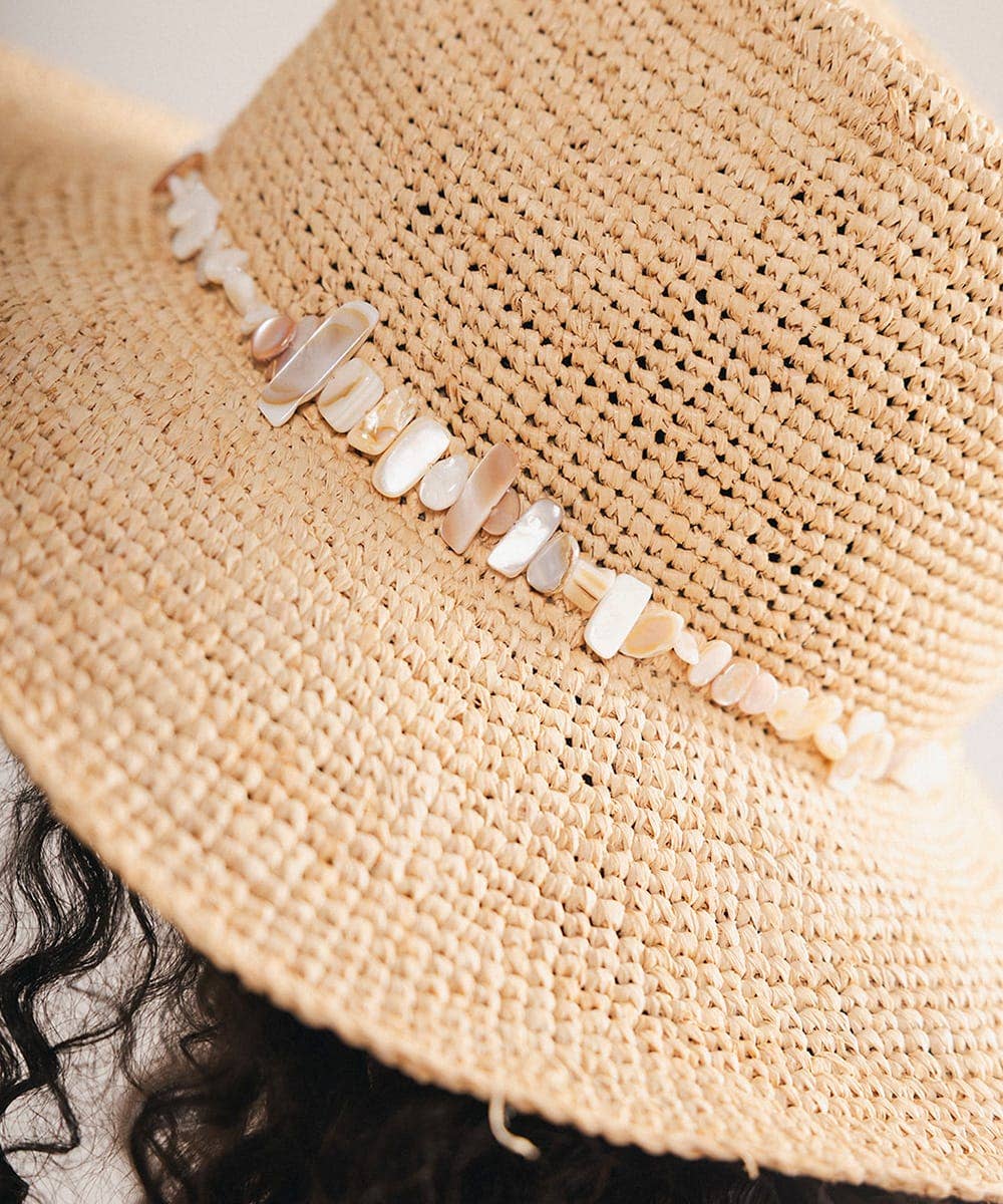 Mixed Natural Shell Hat Band GiGi Pip
