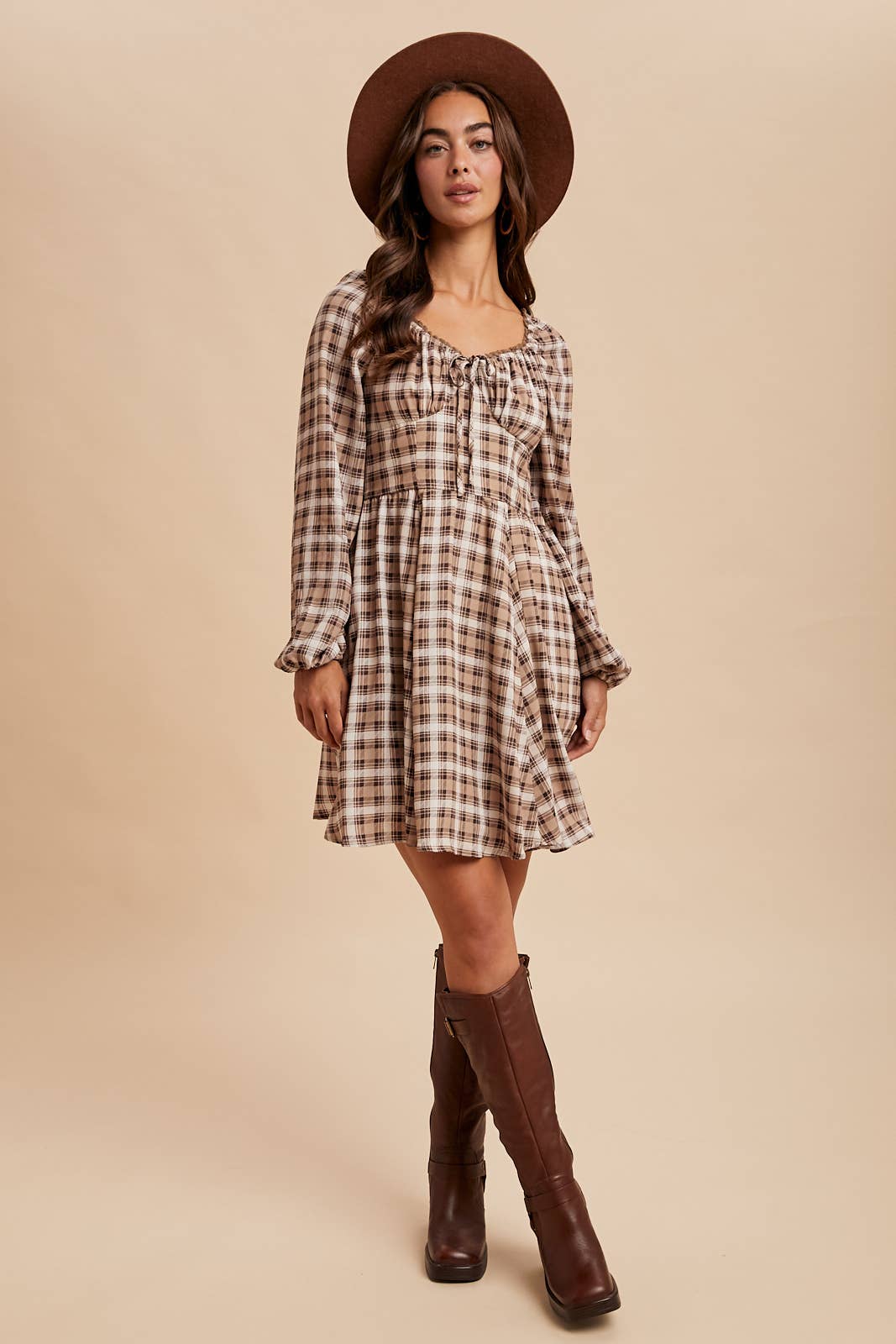 Tartan Mini Dress