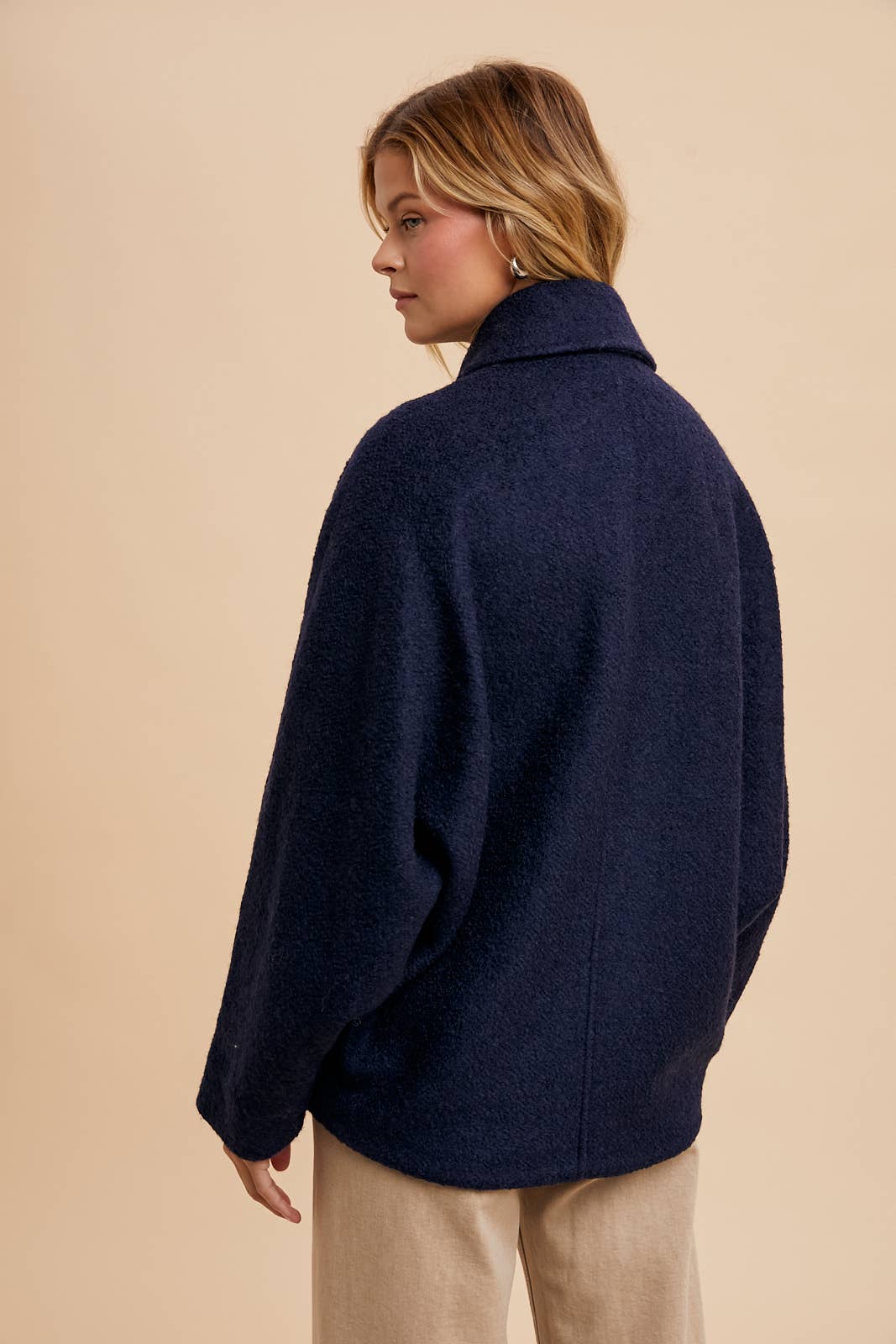 Grey Boucle Jacket