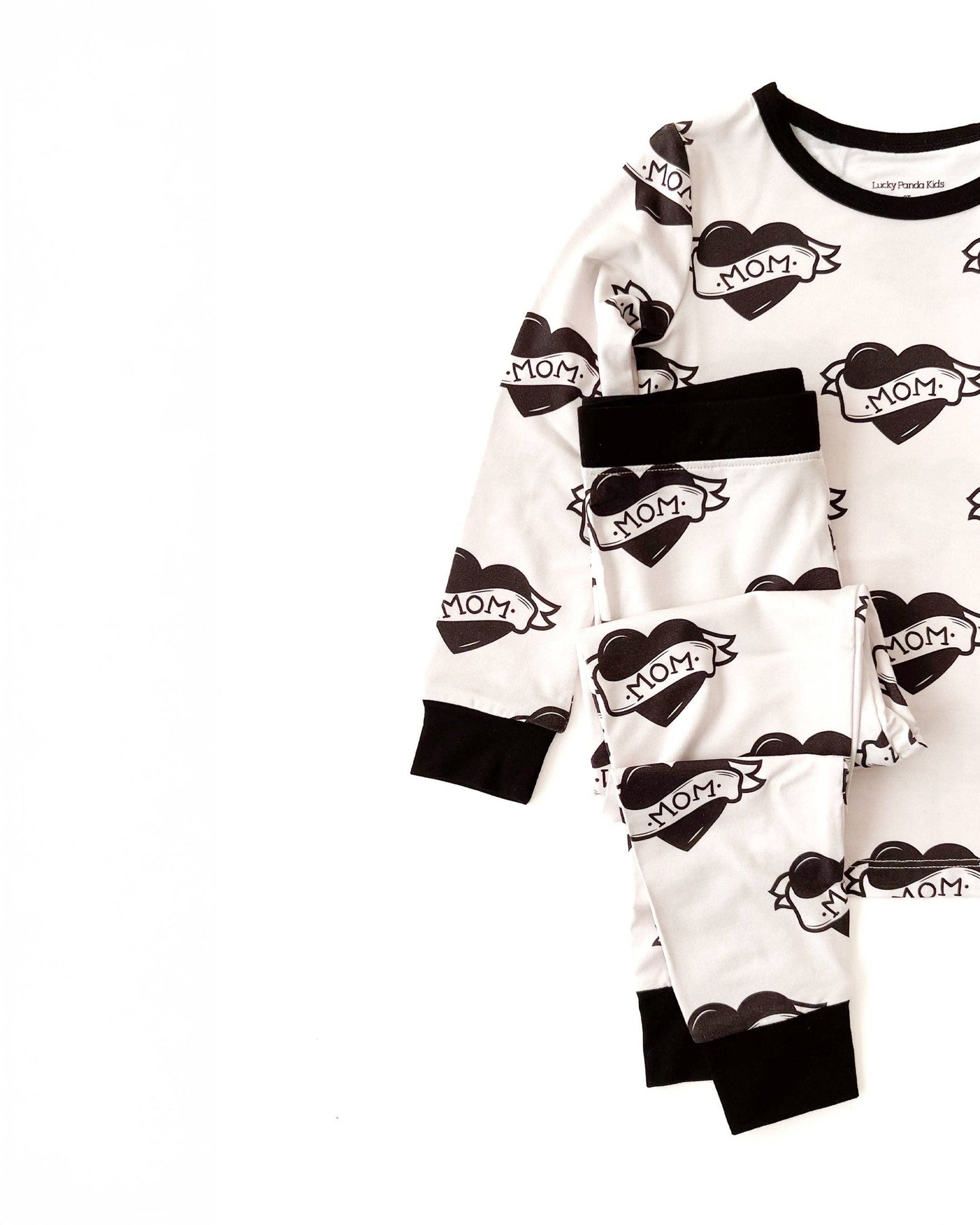 Bamboo Pajamas - Girls & Boys Pajamas & Lounge Set - Mom Tattoo