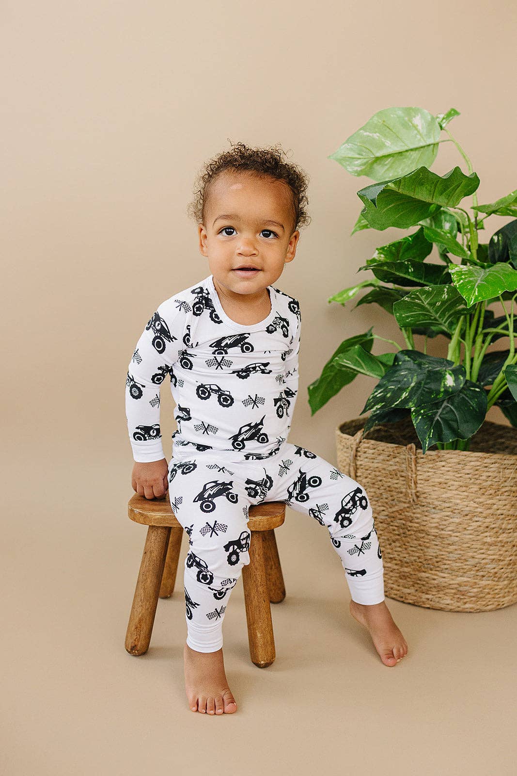 Toddlers Monster Truck Bamboo Lounge Set | Monster Blaze