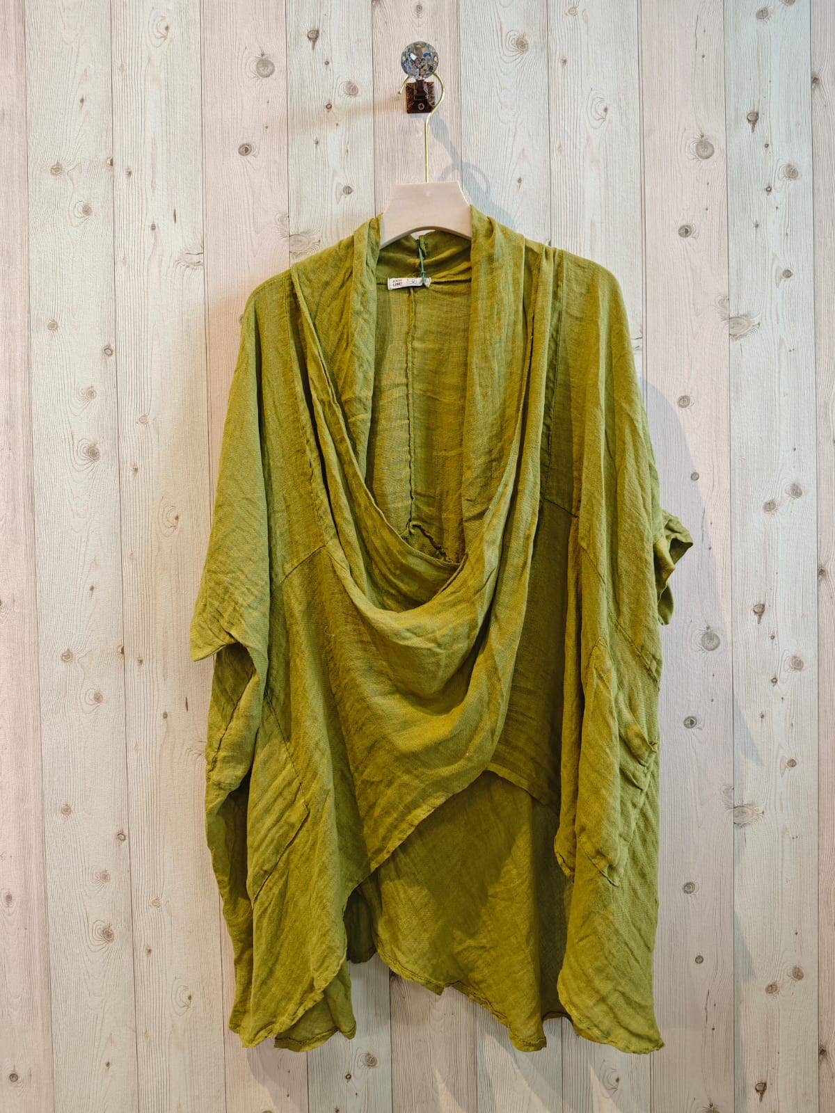 Bohemian Linen Blouse & Oversized Coverup