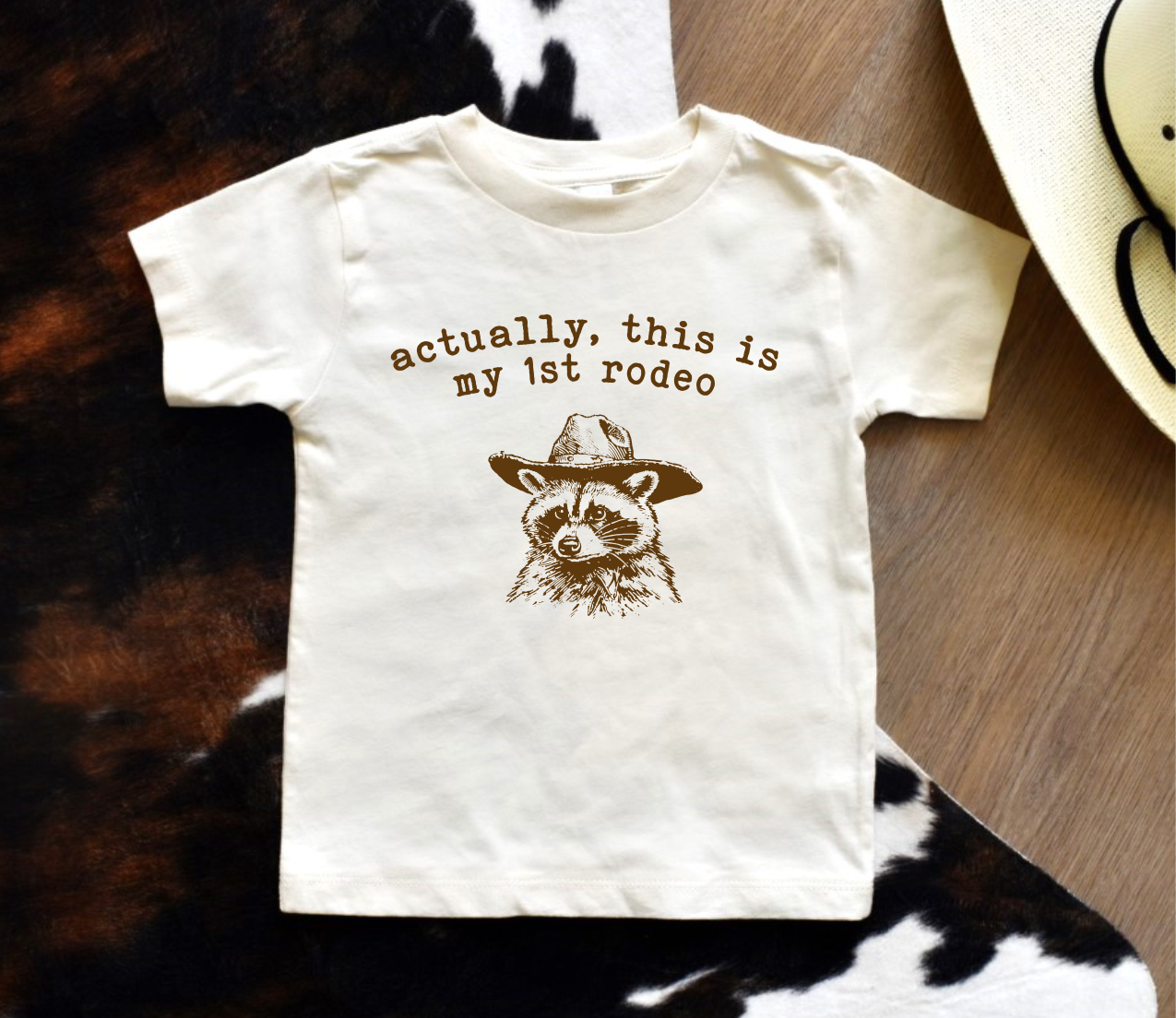 My First Rodeo Western Kids T-shirt