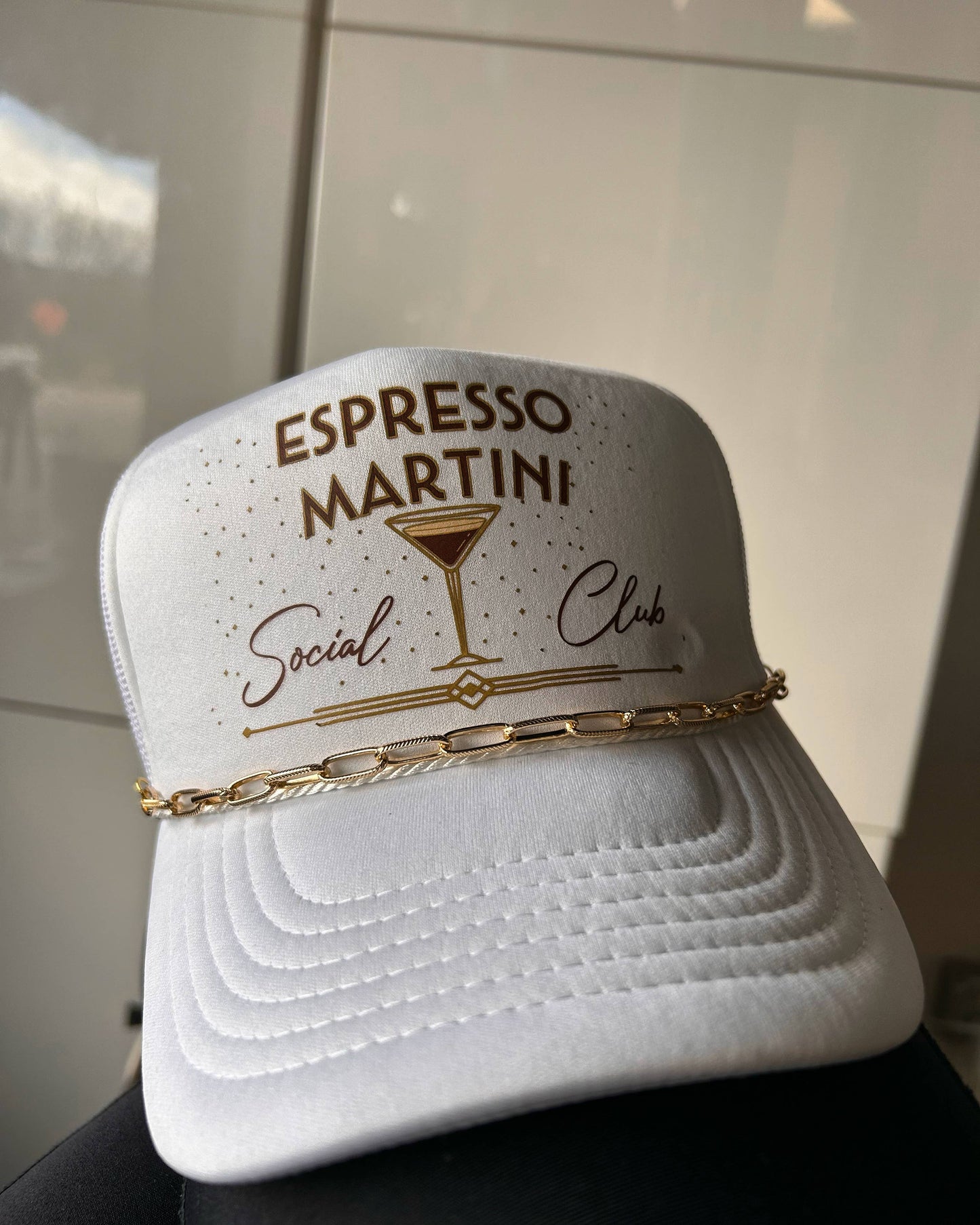 Large Paperclip Trucker Chains | Hat Band | Hat Chain | Cap